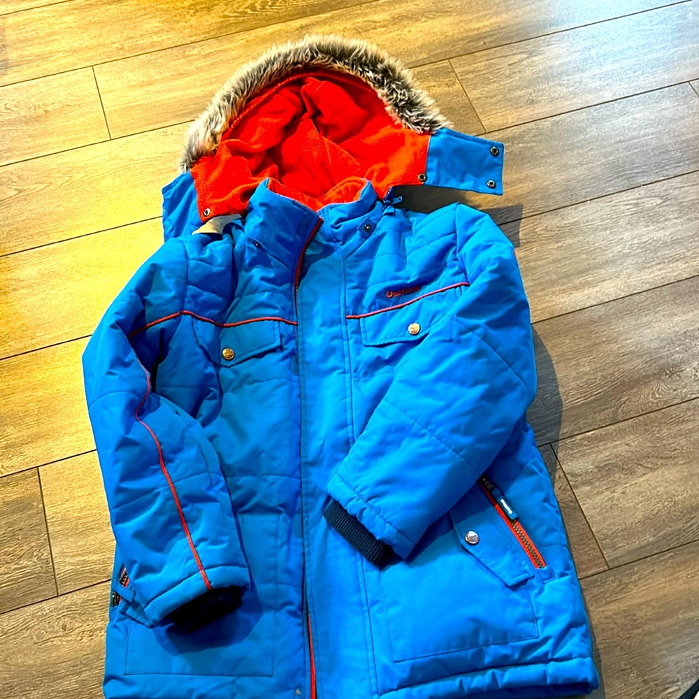 OshKosh B’Gosh blue boys coat size 10